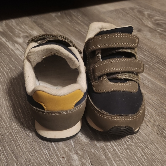 Size 7 Toddler Sneakers (navy & gray) - Picture 2 of 2